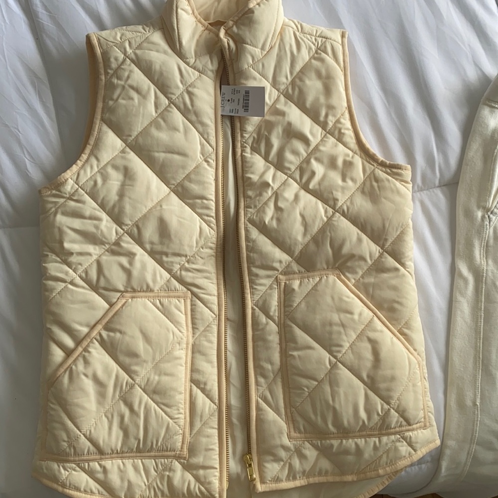 JCREW QUILTED VEST